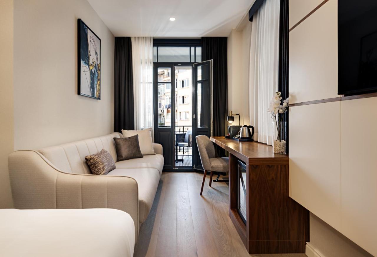 Gleam Collection Hotel اسطنبول المظهر الخارجي الصورة A typical room at the hotel